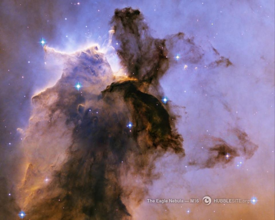 Звезден връх в Мъглявината Орел