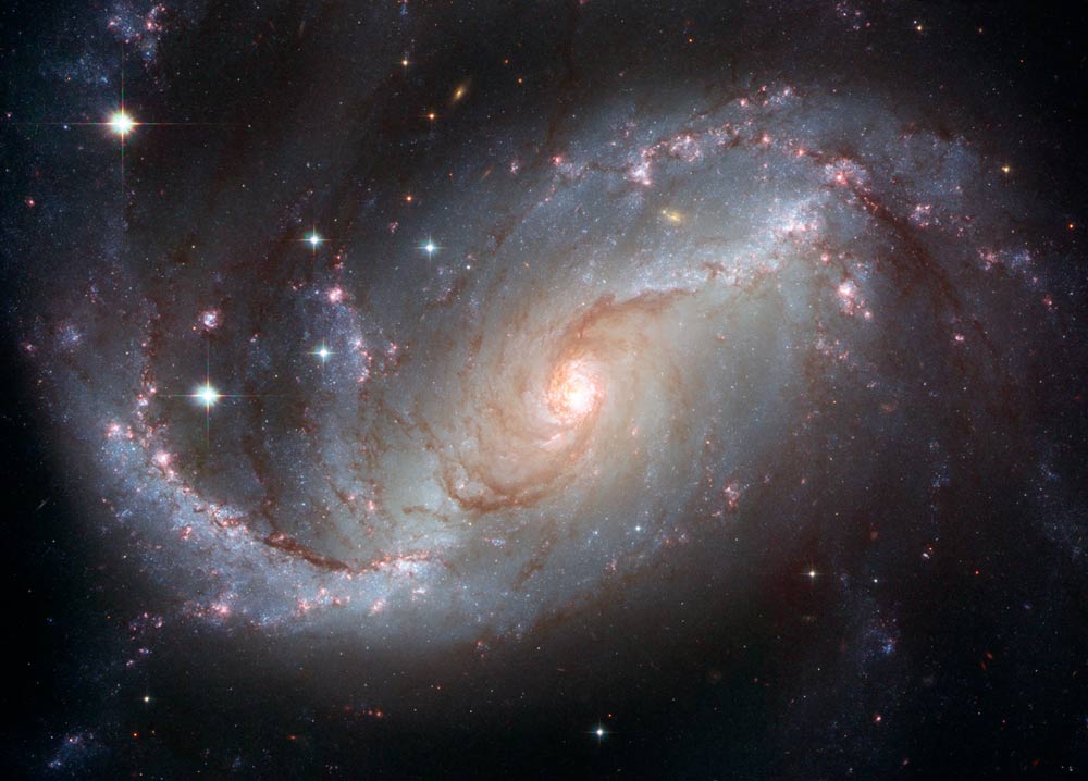 Спираловидна Галактика NGC 1672