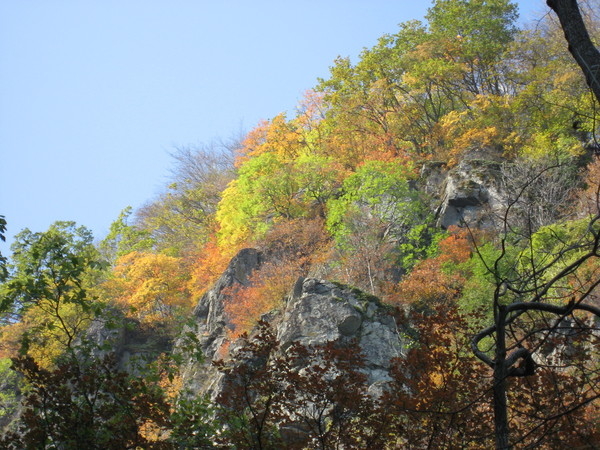 Скалите над Боянския водопад