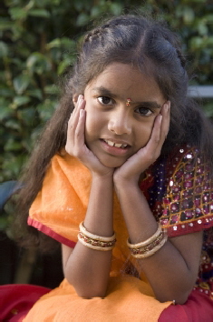 Индийско момиче