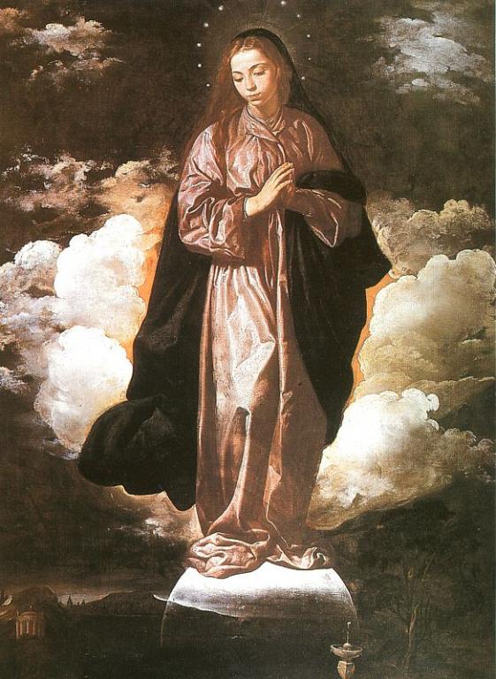 Дева Мария, Веласкес