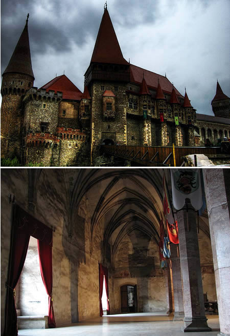 Замъкът в Хунедоара – където Дракула бил държан като затворник