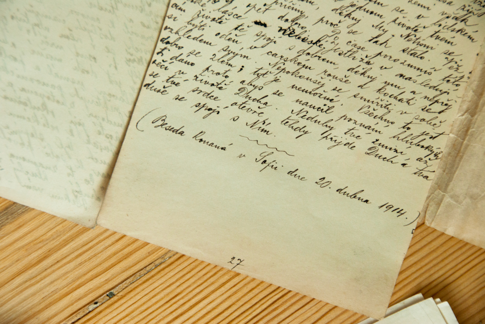 "Ето човекът!" превод на чешки от 1914 г. 